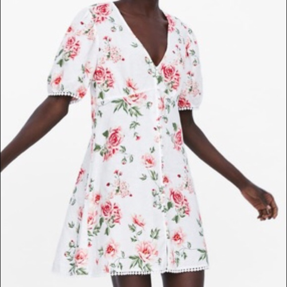 NWT NEVER WORN ZARA “The Short Romance” DRESS